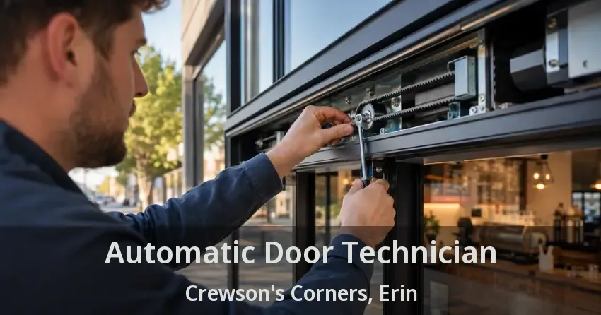 Automatic Door Technician Crewson's Corners, Erin - ON