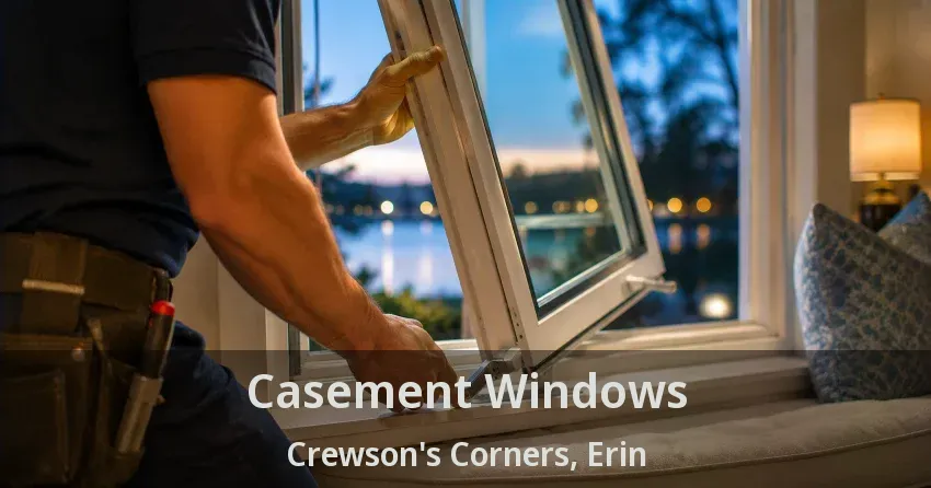 Casement Windows Crewson's Corners, Erin - ON