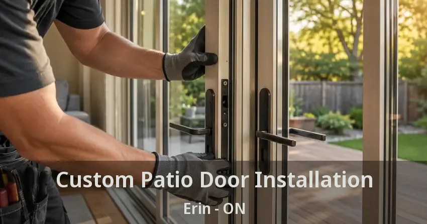 Custom Patio Door Installation Erin - ON