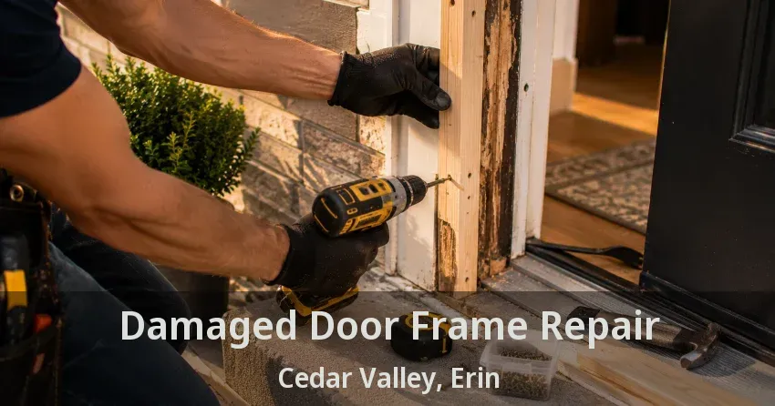 Damaged Door Frame Repair Cedar Valley, Erin - ON