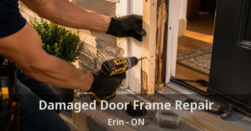 Damaged Door Frame Repair Erin - ON