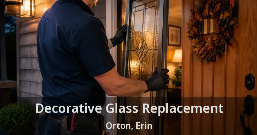 Decorative Glass Replacement Orton, Erin - ON