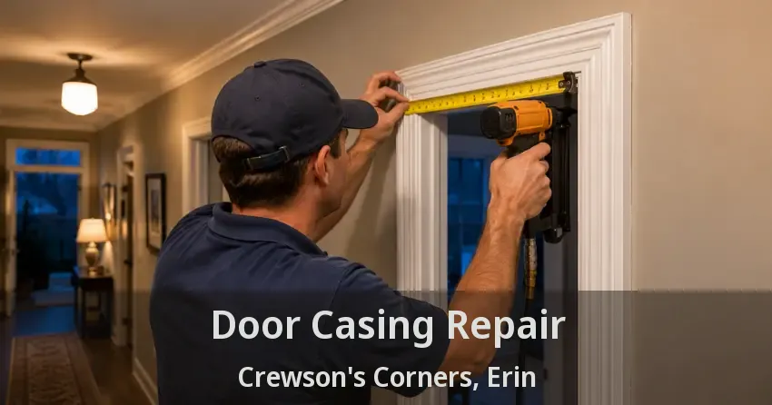 Door Casing Repair Crewson's Corners, Erin - ON