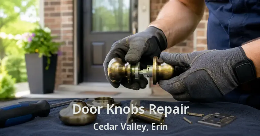 Door Knobs Repair Cedar Valley, Erin - ON