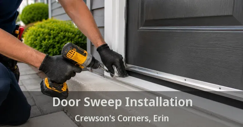 Door Sweep Installation Crewson's Corners, Erin - ON