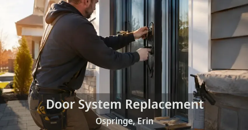 Door System Replacement Ospringe, Erin - ON
