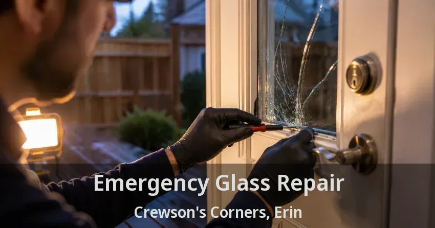 Emergency Glass Repair Crewson's Corners, Erin - ON