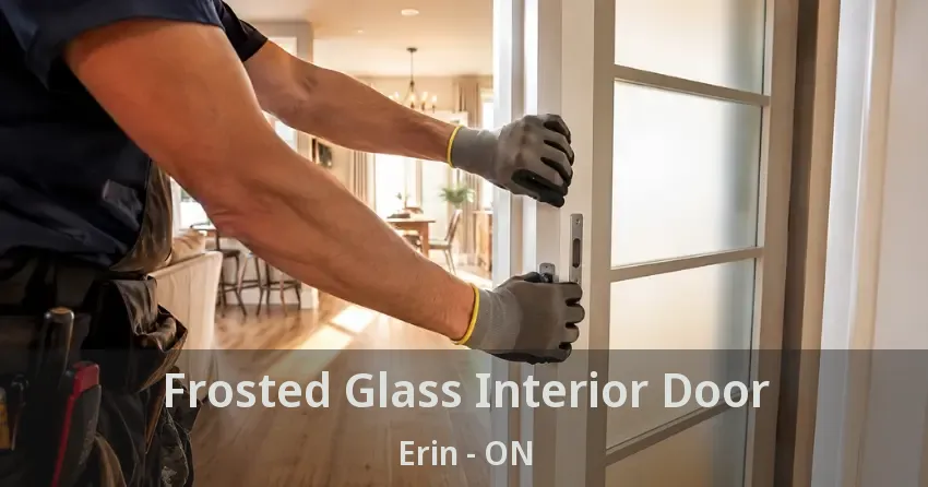 Frosted Glass Interior Door Erin - ON
