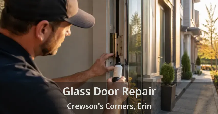Glass Door Repair Crewson's Corners, Erin - ON