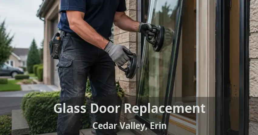 Glass Door Replacement Cedar Valley, Erin - ON