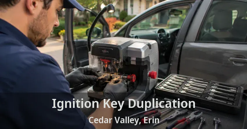 Ignition Key Duplication Cedar Valley, Erin - ON