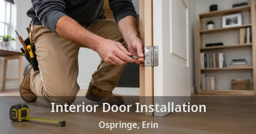 Interior Door Installation Ospringe, Erin - ON