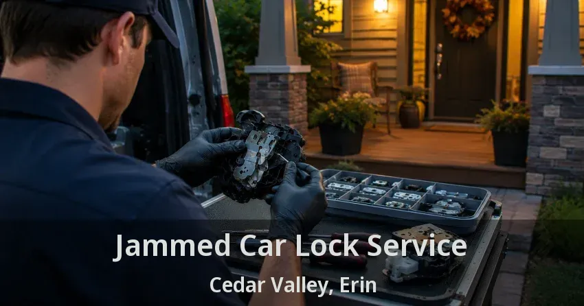 Jammed Car Lock Service Cedar Valley, Erin - ON