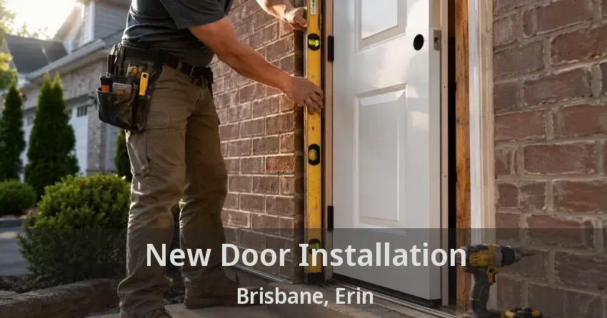 New Door Installation Brisbane, Erin - ON