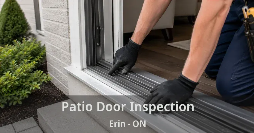 Patio Door Inspection Erin - ON