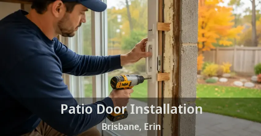 Patio Door Installation Brisbane, Erin - ON