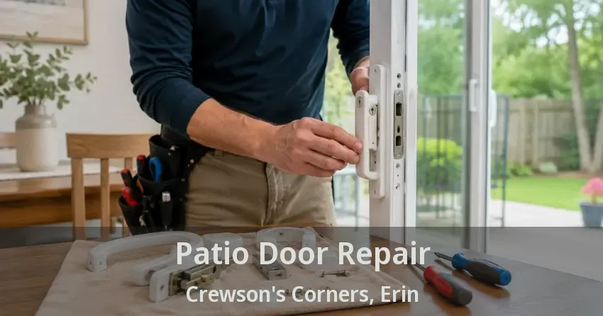 Patio Door Repair Crewson's Corners, Erin - ON