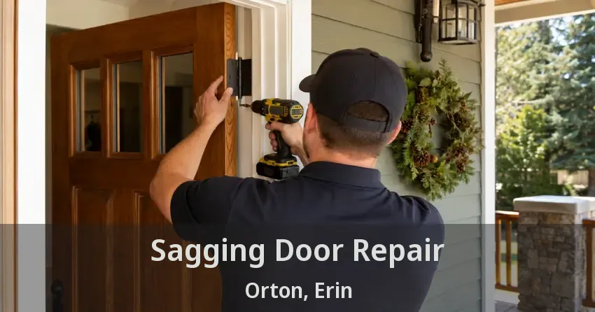 Sagging Door Repair Orton, Erin - ON