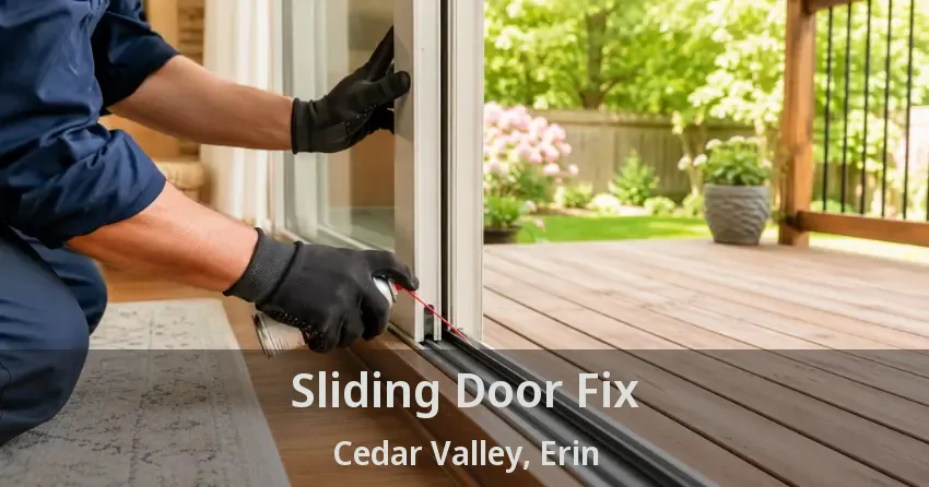 Sliding Door Fix Cedar Valley, Erin - ON