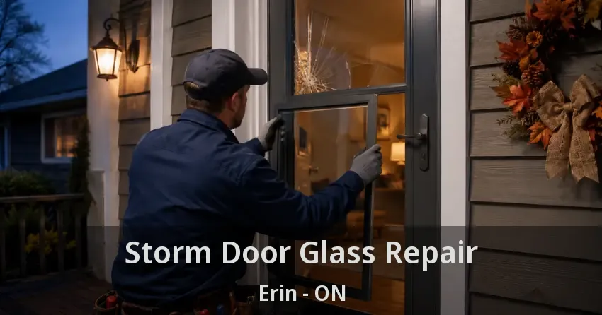 Storm Door Glass Repair Erin - ON
