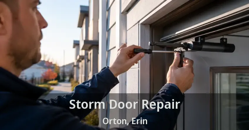 Storm Door Repair Orton, Erin - ON