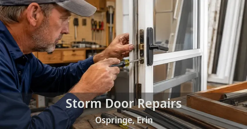 Storm Door Repairs Ospringe, Erin - ON