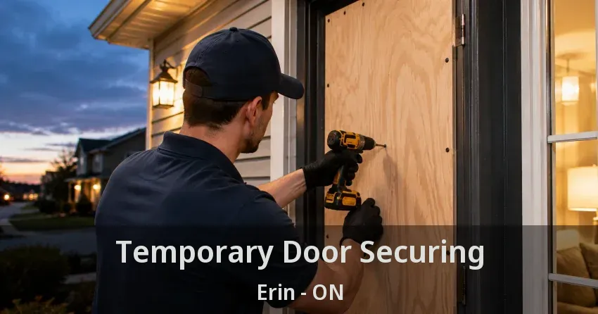 Temporary Door Securing Erin - ON
