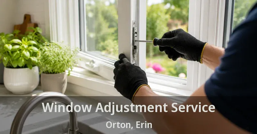 Window Adjustment Service Orton, Erin - ON