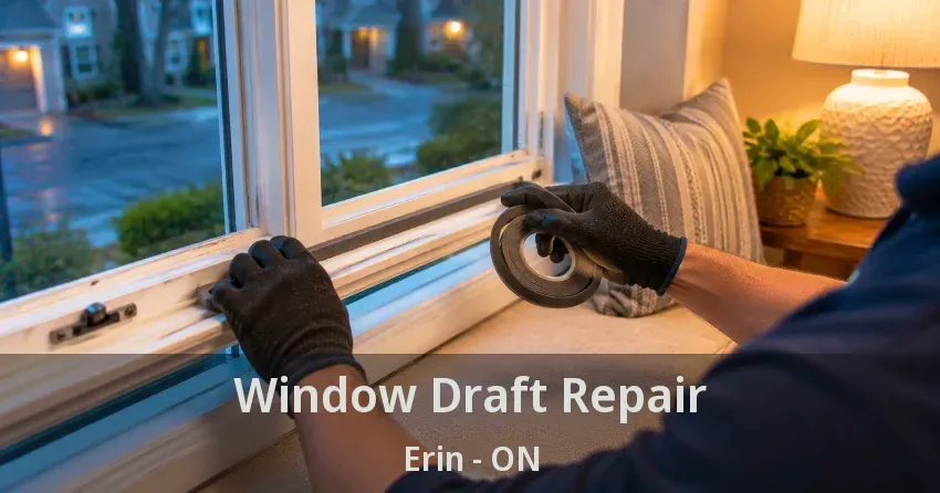 Window Draft Repair Erin - ON