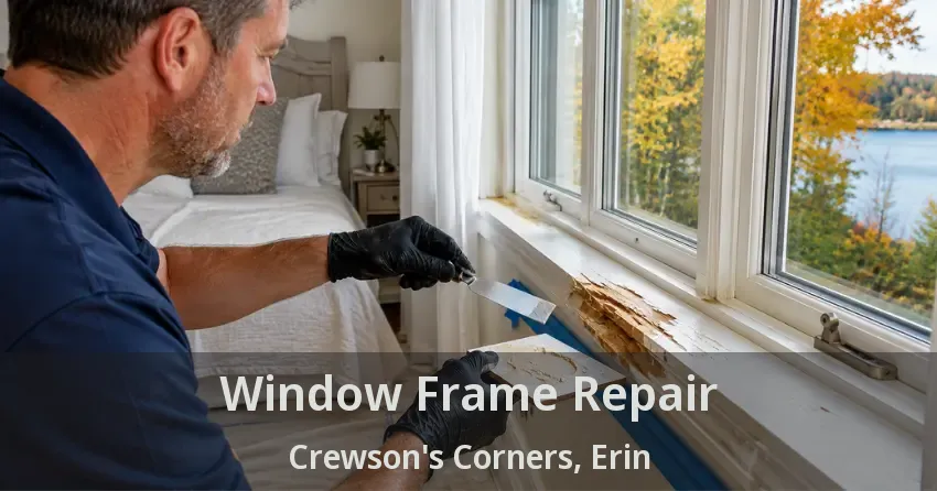 Window Frame Repair Crewson's Corners, Erin - ON