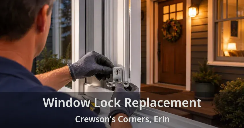 Window Lock Replacement Crewson's Corners, Erin - ON