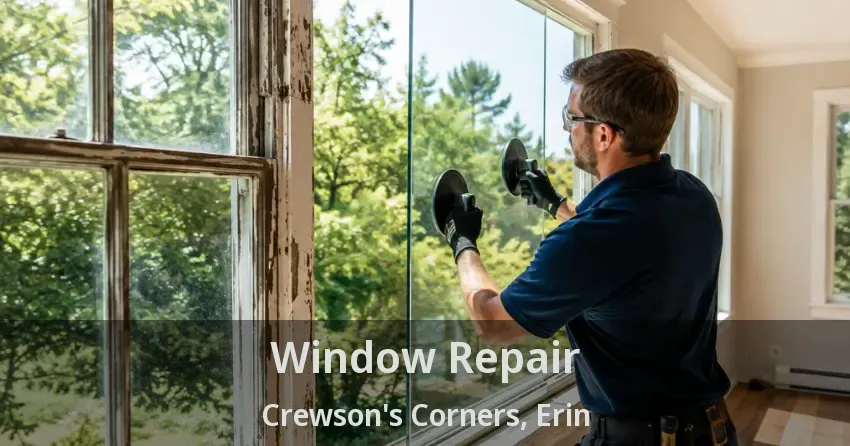 Window Repair Crewson's Corners, Erin - ON