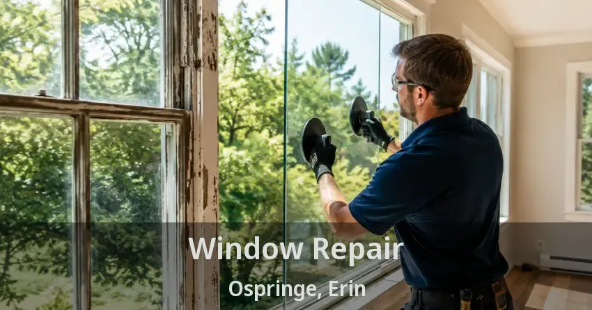 Window Repair Ospringe, Erin - ON