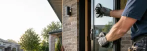 Glass Door Installation Cedar Valley, Erin