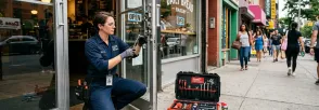 Storefront Door Repair Ospringe, Erin